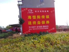  东兴农村墙体广告给农村人民带来方便