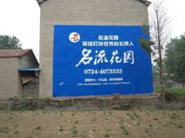  东兴农村墙体广告的长尾效应