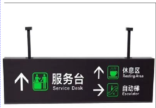  东兴吊牌灯箱制作流程。