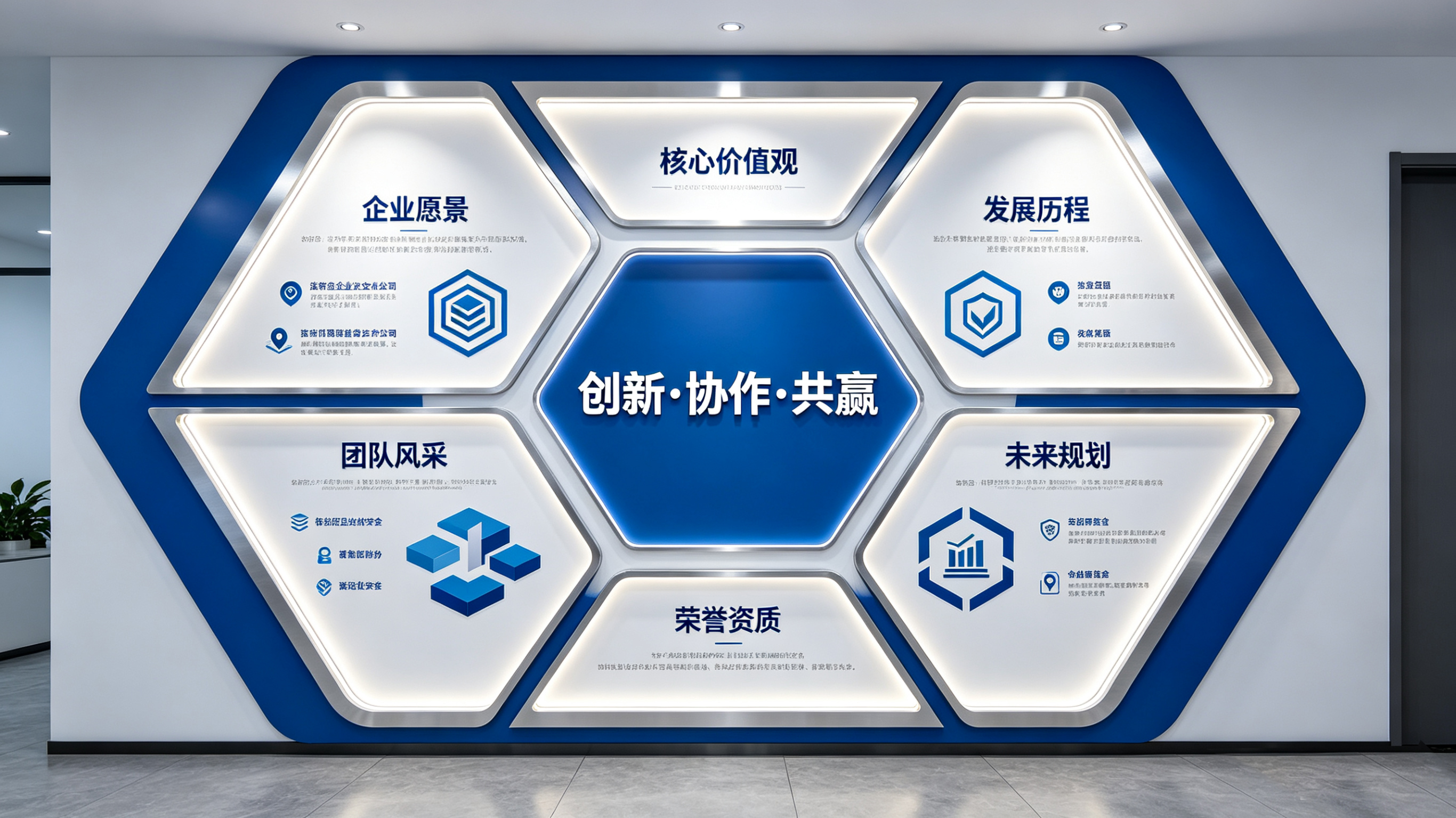  东兴企业文化墙六边形避坑指南（新手常犯5个错误）